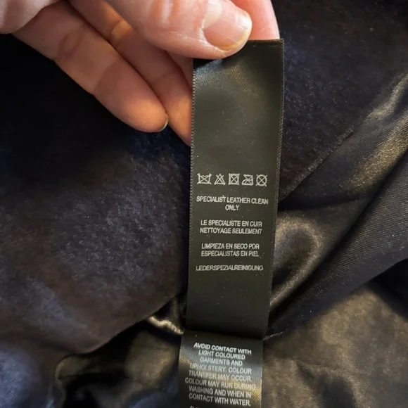 ASOS Suede Blue Mini Dress - size 12 - Picture 7 of 7